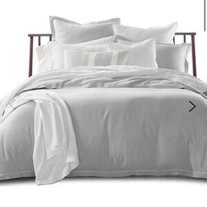 Hotel Collection
Linen Blend Duvet Cover. King .
